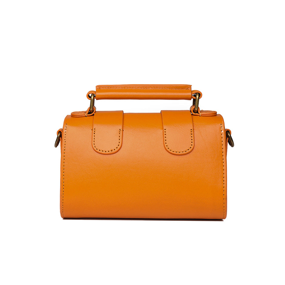Women's genuine cowhide leather handbag Torba mini design by Tomorrow Closet