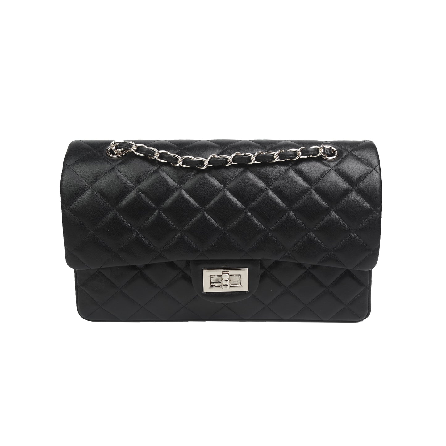 Women's leather crossbody handbag Vyar diamond design by Tomorrow Closet