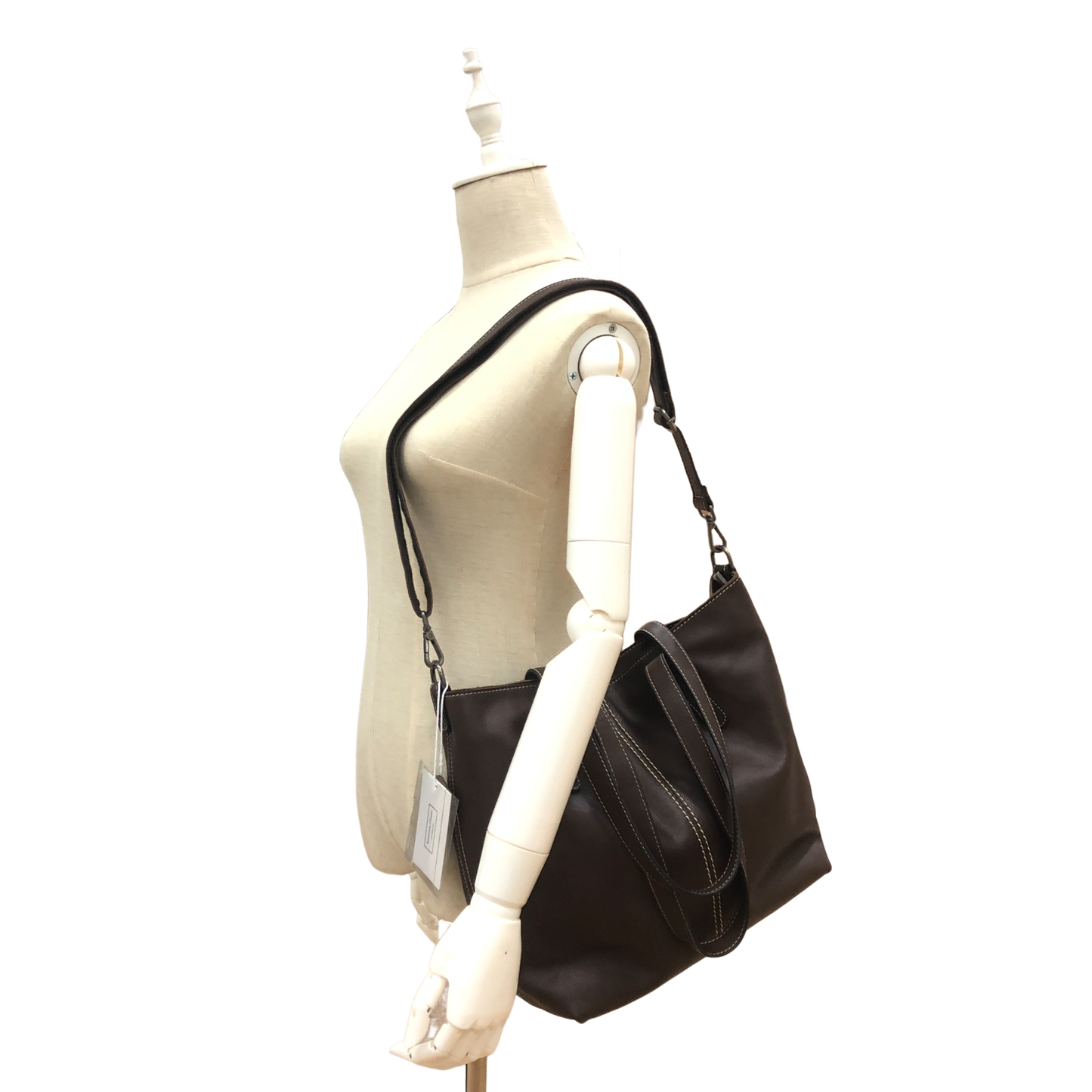 Women's genuine cowhide leather handbag Cara design