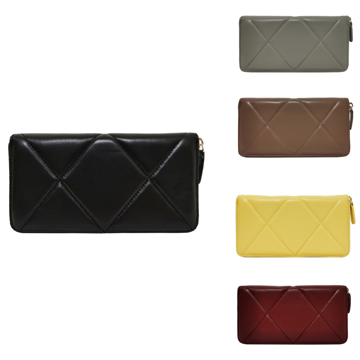 Women's genuine cowhide leather wallet Vyar design by Tomorrow Closet