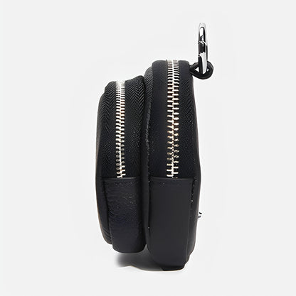 Women's genuine cowhide leather pouch Bacco design