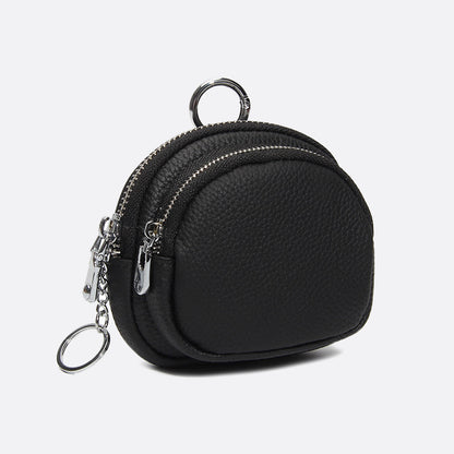 Women's genuine cowhide leather pouch Bacco design