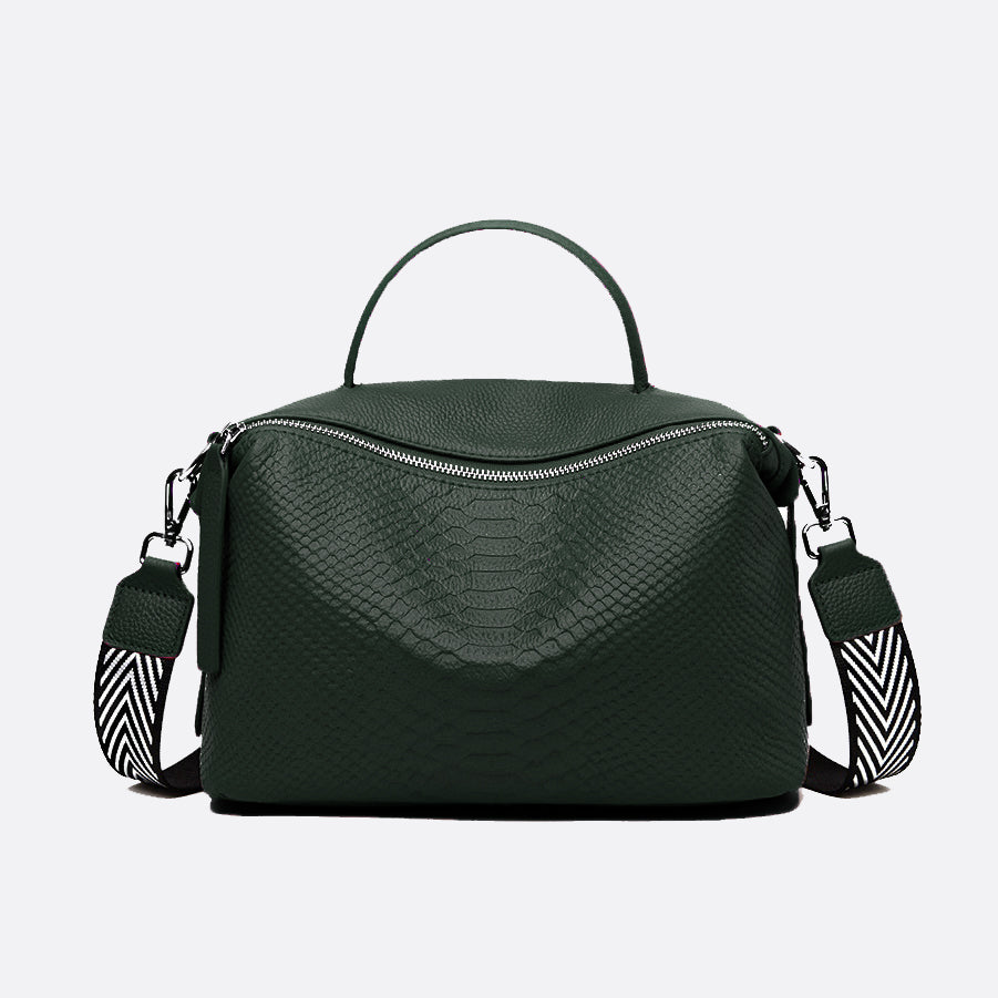 Women's genuine cowhide leather handbag Kabelky v2 design