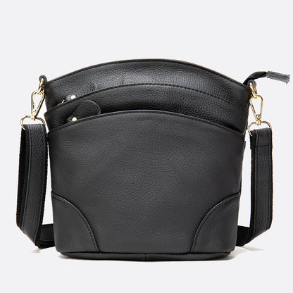 Women's genuine cowhide leather handbag Hayden design