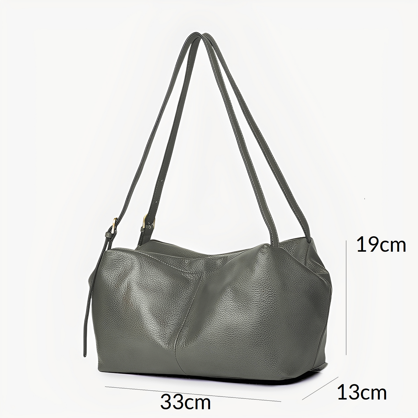Women's genuine cowhide leather handbag Palour V3 design
