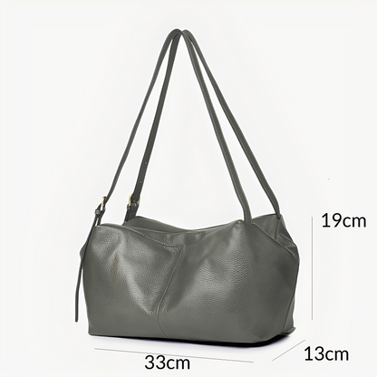 Women's genuine cowhide leather handbag Palour V3 design