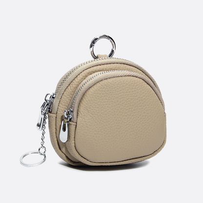 Women's genuine cowhide leather pouch Bacco design