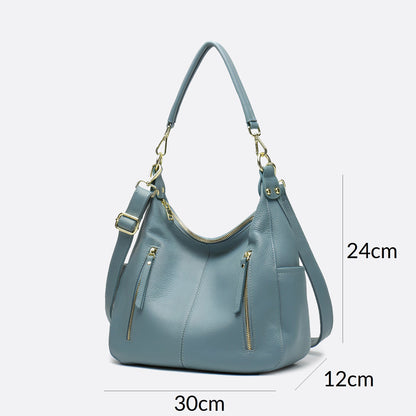 Women's genuine cowhide leather handbag Bora V3 design