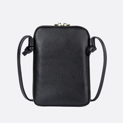 Women's genuine cowhide leather handphone bag Mirren Pouch V2 design