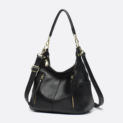 Women's genuine cowhide leather handbag Bora V3 design