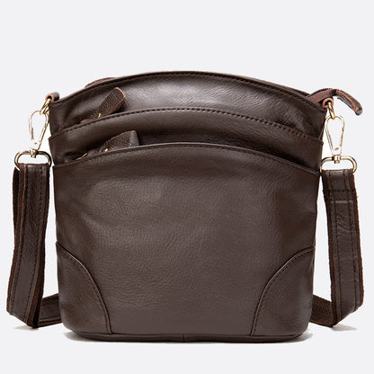 Women's genuine cowhide leather handbag Hayden design