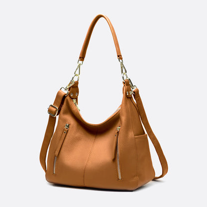 Women's genuine cowhide leather handbag Bora V3 design