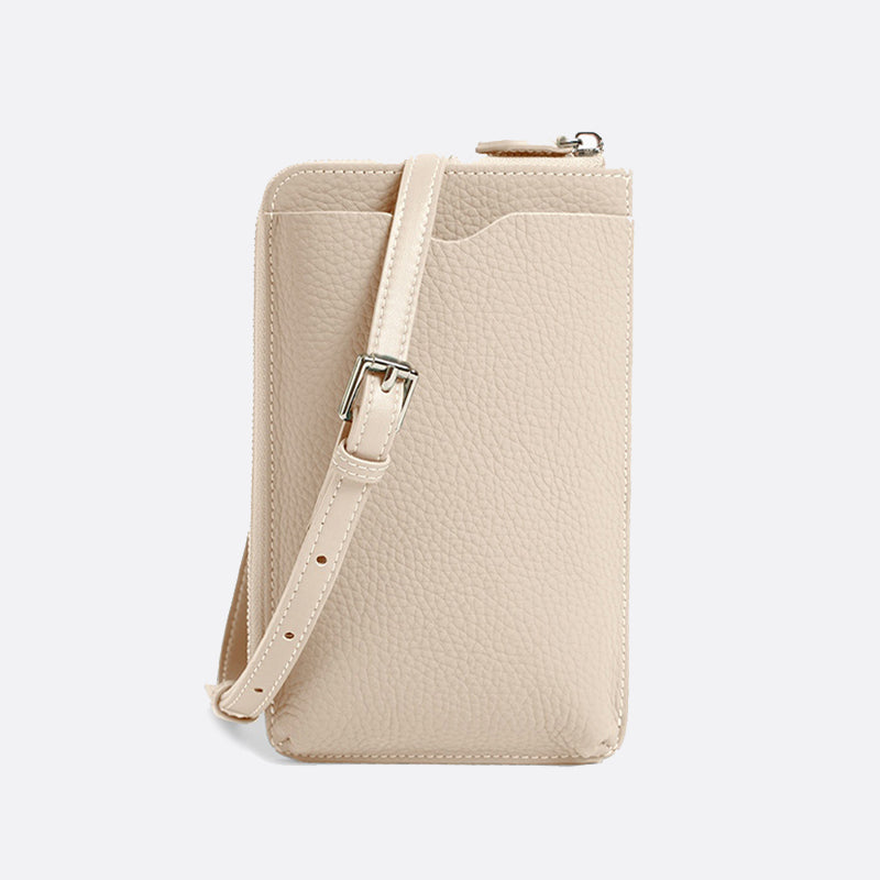 Women's genuine cowhide leather handphone wallet bag Mirren design