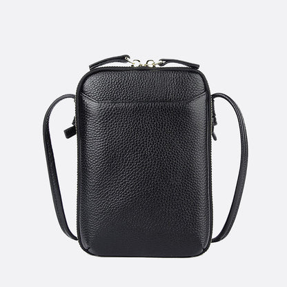 Women's genuine cowhide leather handphone bag Mirren Pouch V2 design