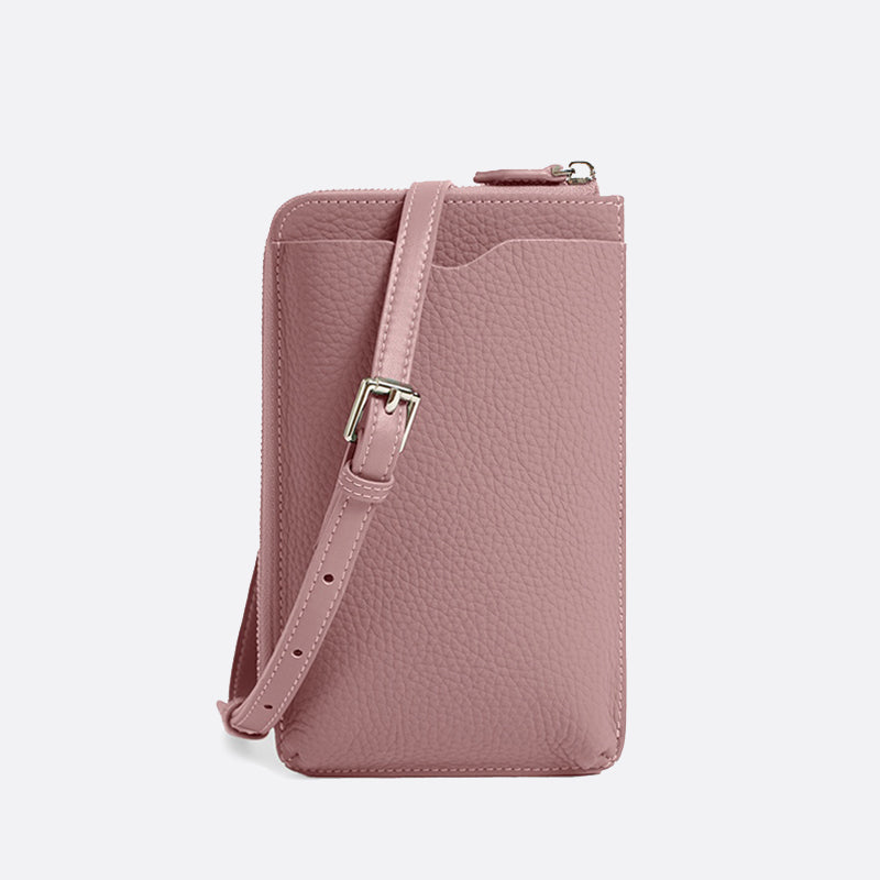 Women's genuine cowhide leather handphone wallet bag Mirren design