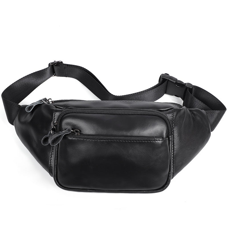 Unisex cowhide leather handbag Vesny pouch design