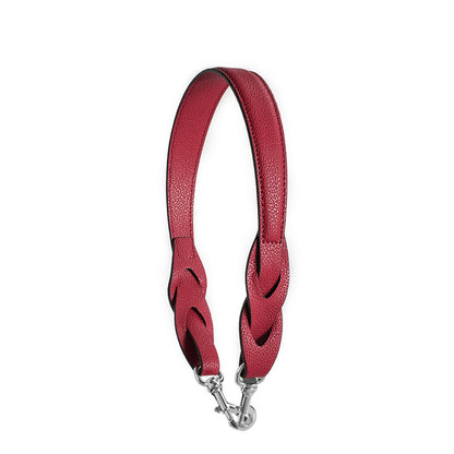 Tomorrow Closet woven leather short bag strap