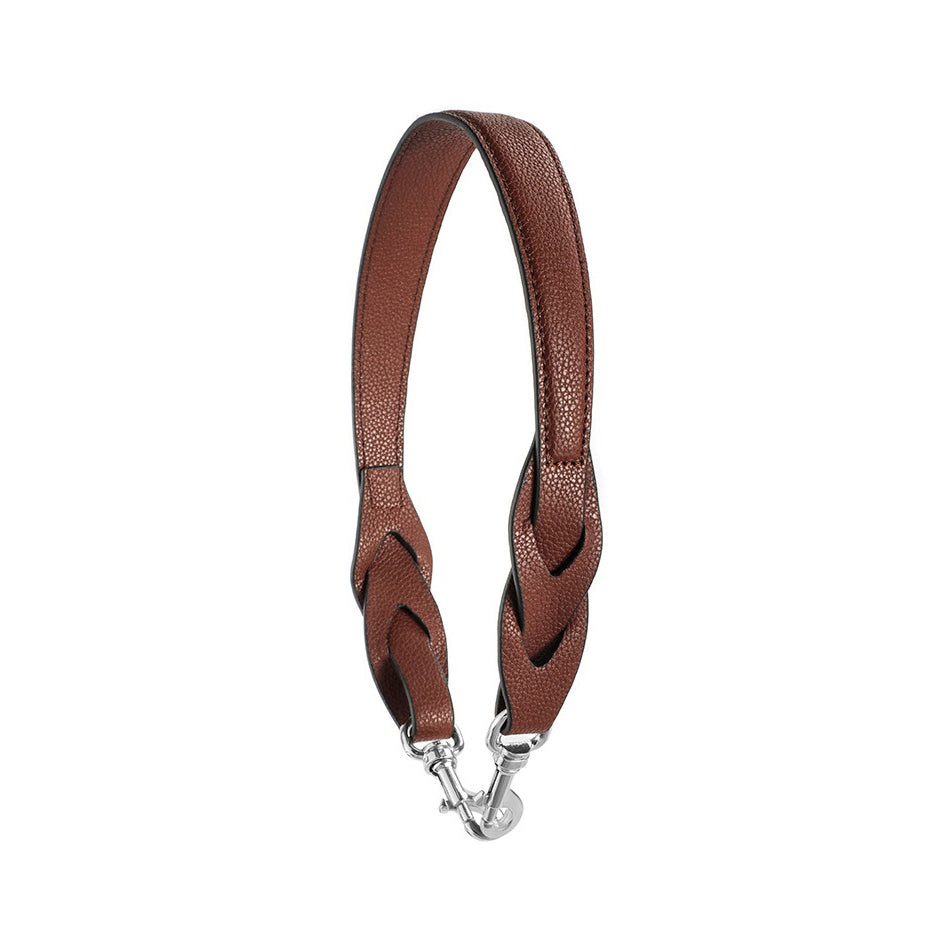 Tomorrow Closet woven leather short bag strap