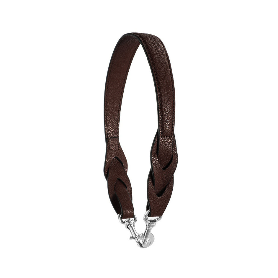 Tomorrow Closet woven leather short bag strap