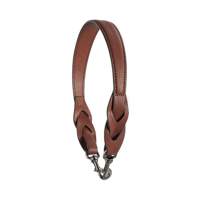 Tomorrow Closet woven leather short bag strap