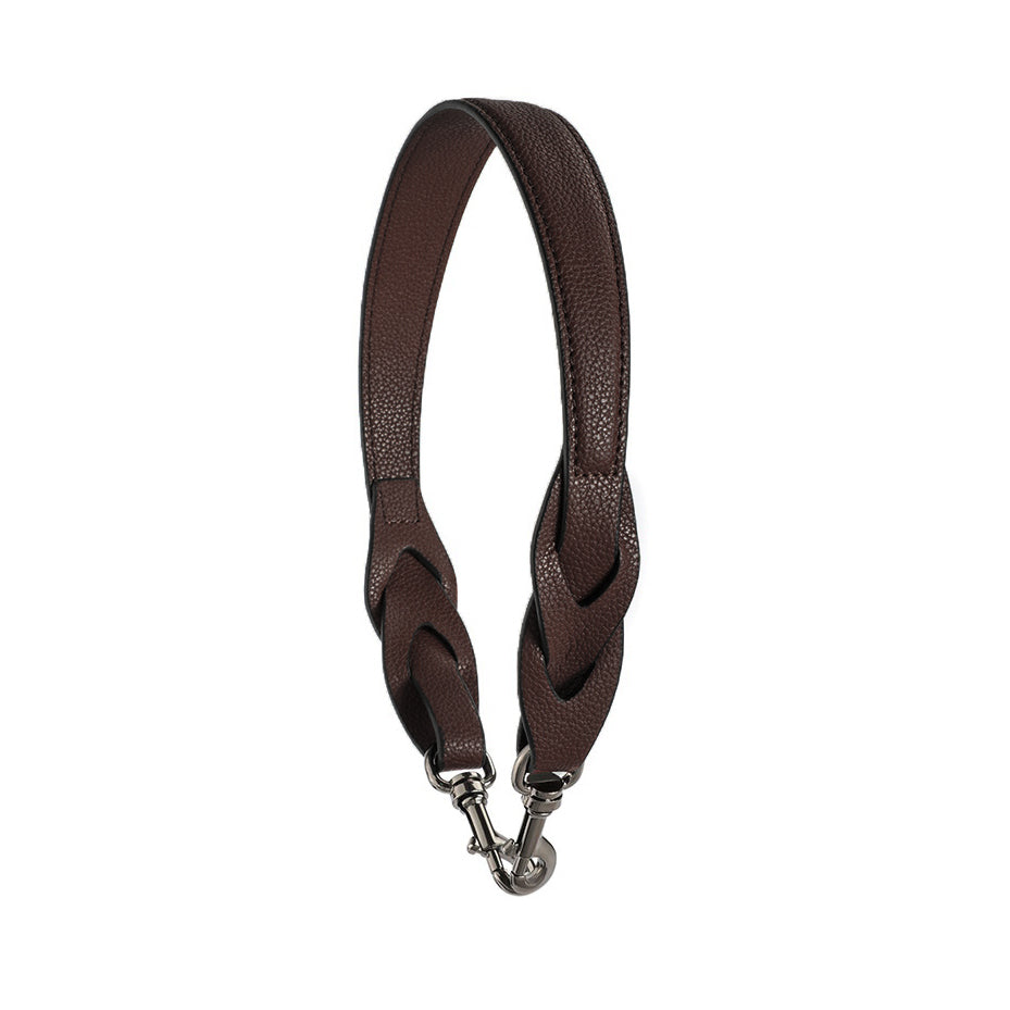 Tomorrow Closet woven leather short bag strap