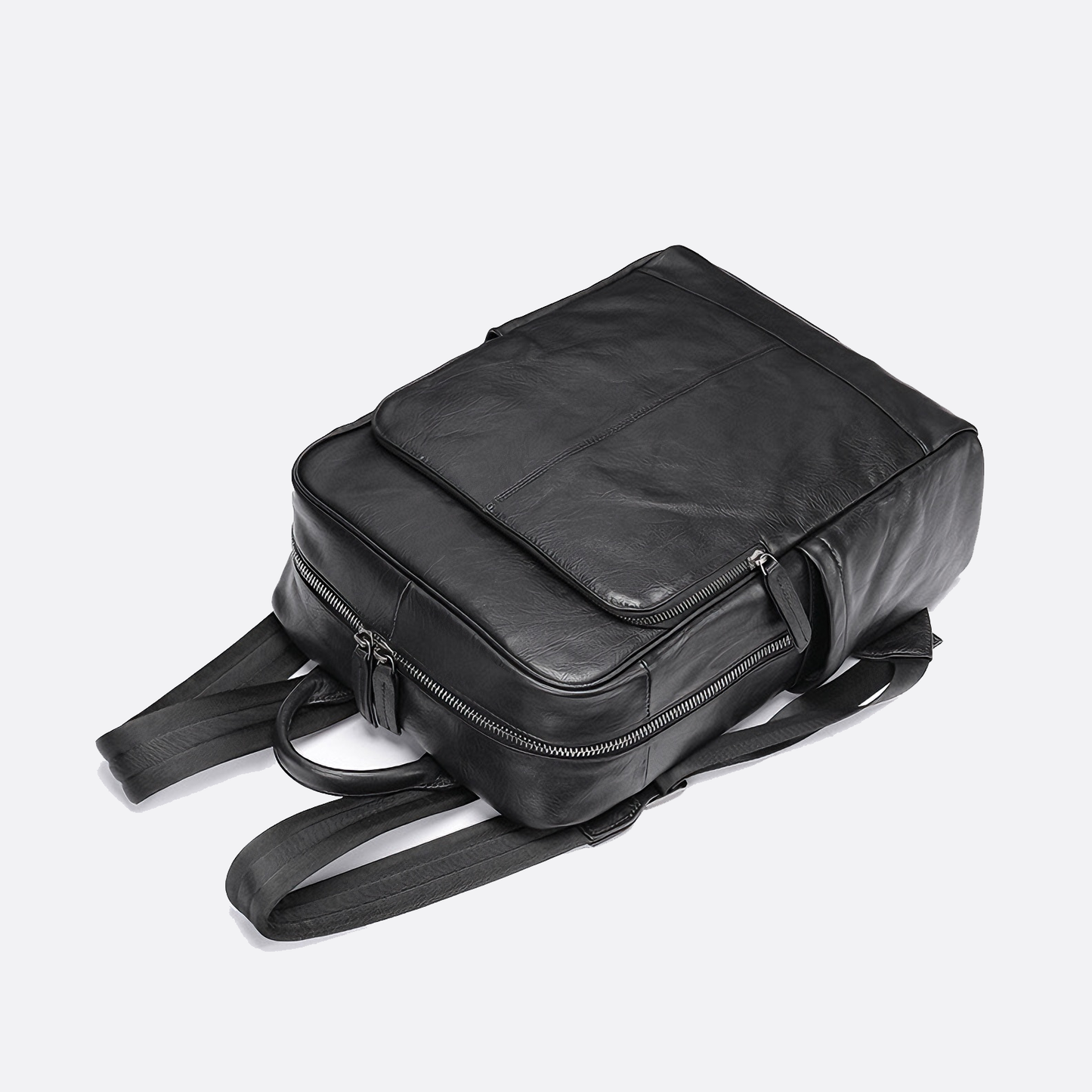 Unisex cowhide leather backpack Snap V3 design