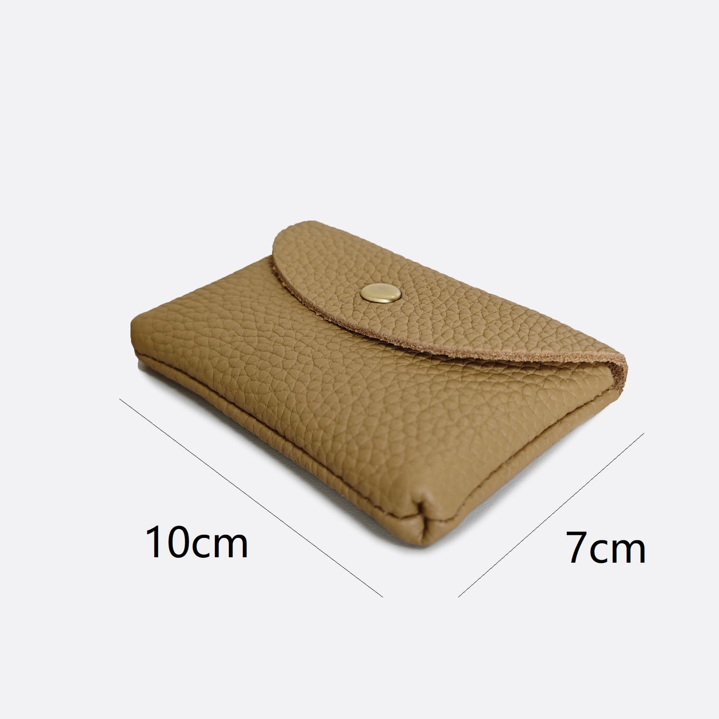 Women's and Men's unisex cowhide leather pouch envelope design