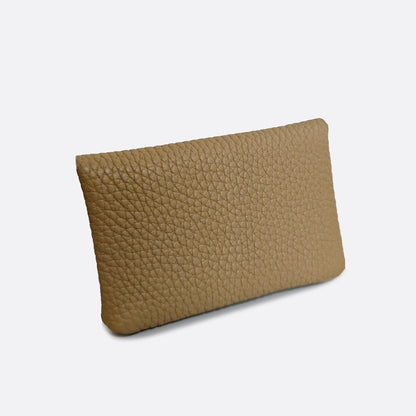 Women's and Men's unisex cowhide leather pouch envelope design