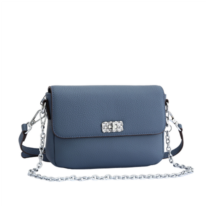 Women's genuine cowhide leather messenger satchel bag handbag Boite V3 design