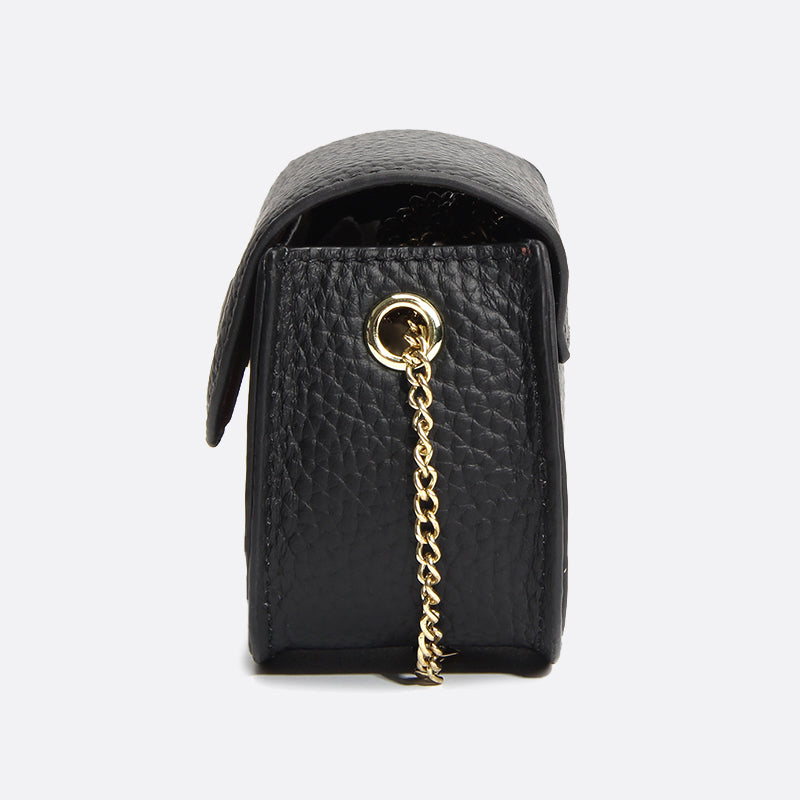 Women's genuine cowhide leather pouch Kloud V2 design with sling