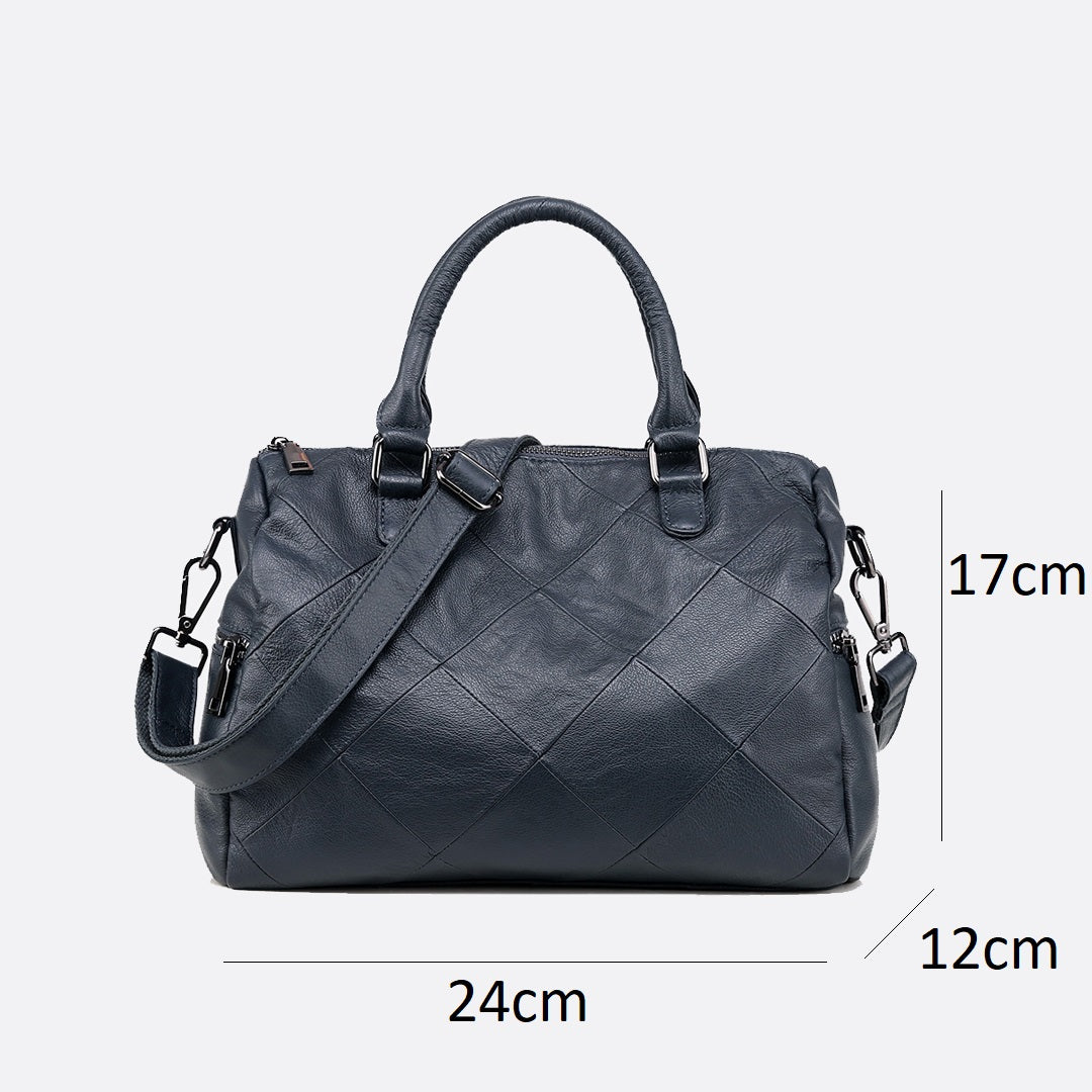Women's genuine cowhide leather handbag Belle V2 design
