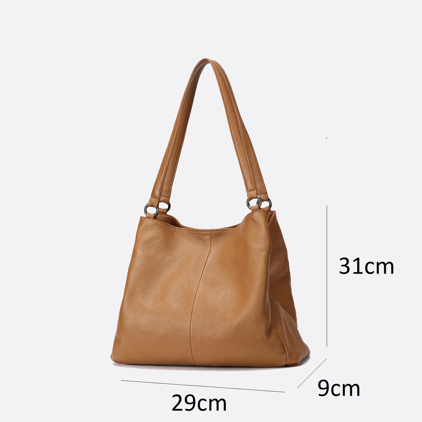 Women's genuine cowhide leather handbag Klos V3 design