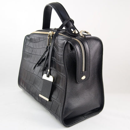 Women's genuine cowhide leather handbag Kabelky design