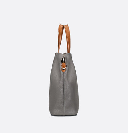 Women's genuine cowhide leather handbag Borsa V2 design