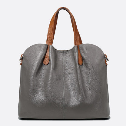 Women's genuine cowhide leather handbag Borsa V2 design