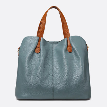 Women's genuine cowhide leather handbag Borsa V2 design