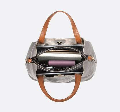 Women's genuine cowhide leather handbag Borsa V2 design