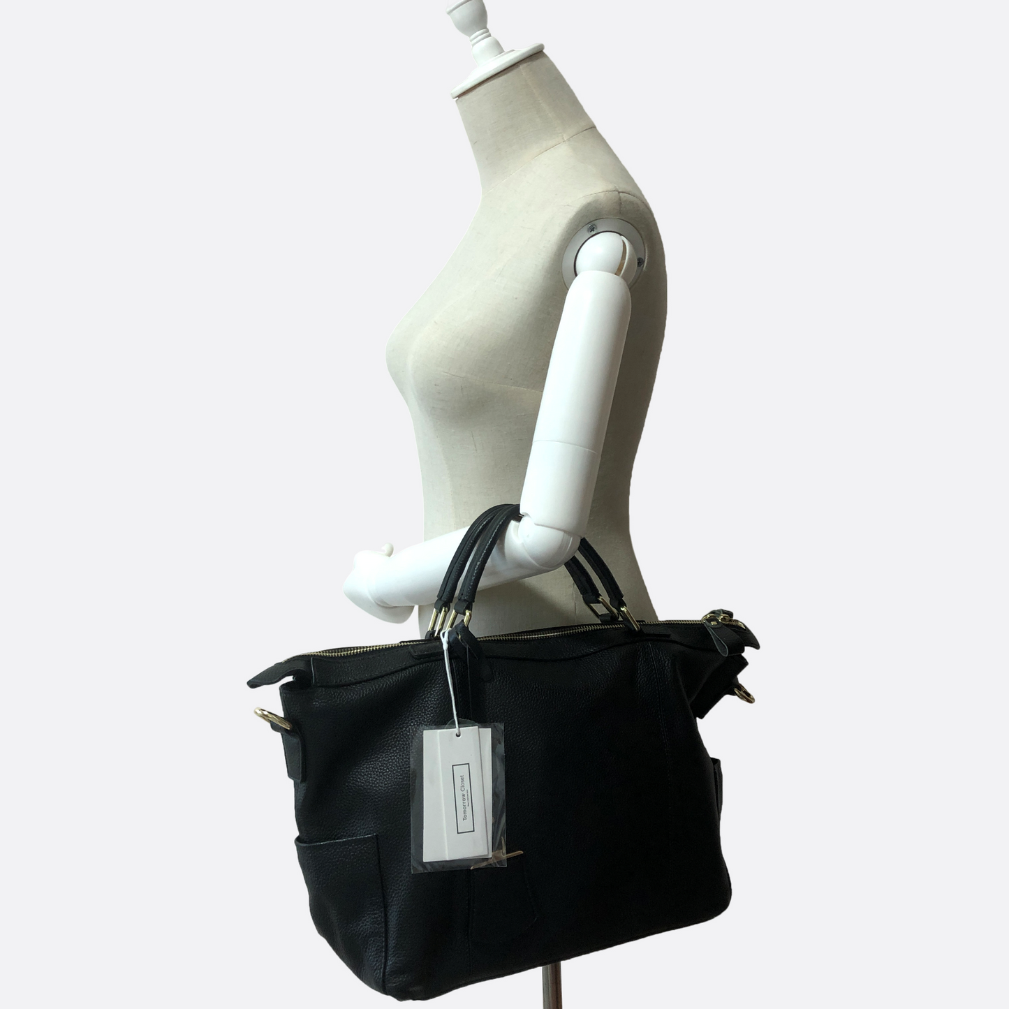 Women's genuine cowhide leather handbag Ellipse V3 design