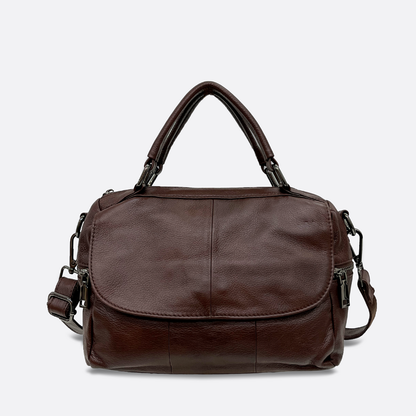 Women's genuine cowhide leather handbag rita design