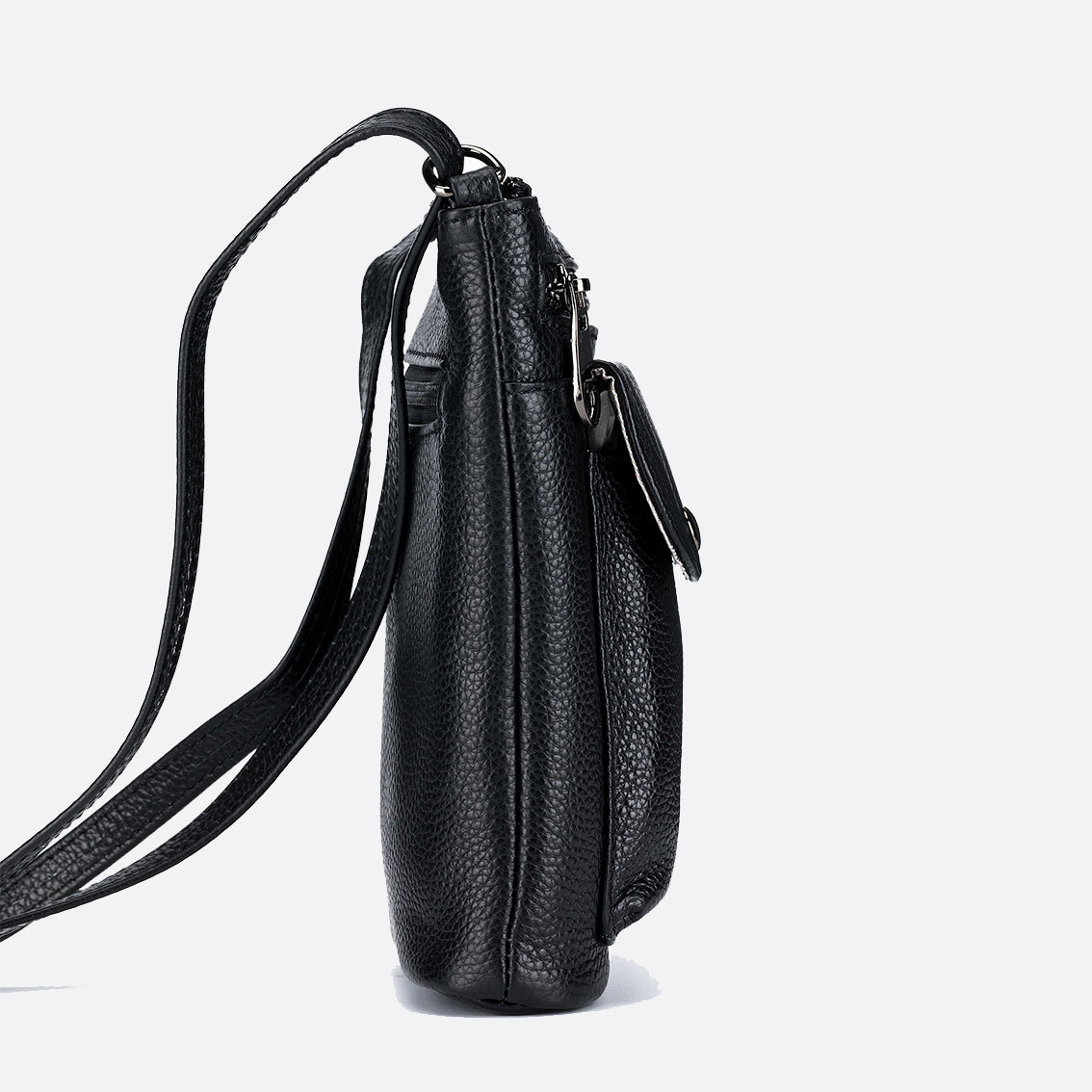 Women's genuine cowhide leather handphone bag Mirren Snap design
