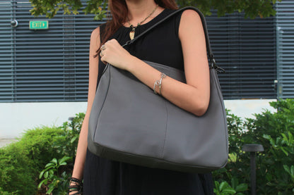 Women's genuine cowhide leather Hobo handbag Dilla V3 design