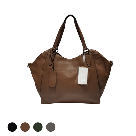 Women's genuine cowhide leather handbag Borsa design