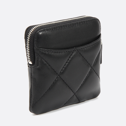 Women's genuine lambskin leather card holder pouch Vyar design