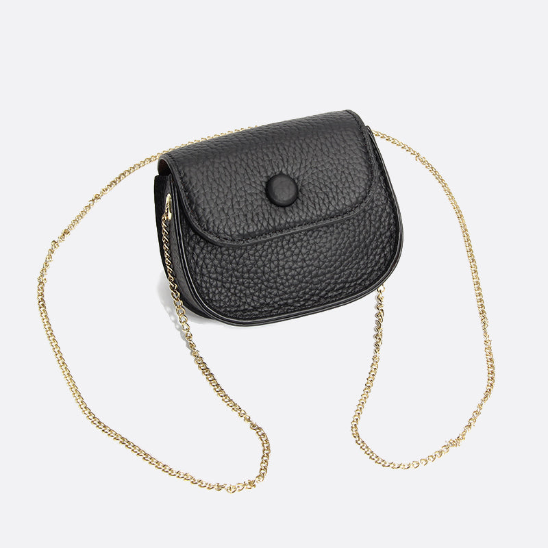 Women's genuine cowhide leather pouch Kloud V2 design with sling