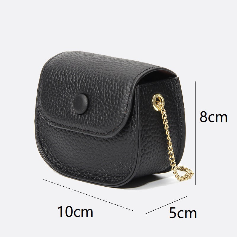 Women's genuine cowhide leather pouch Kloud V2 design with sling