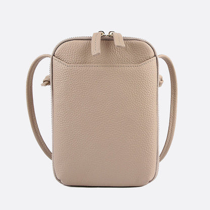 Women's genuine cowhide leather handphone bag Mirren Pouch V2 design