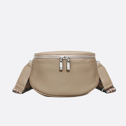 Women's genuine cowhide leather handbag Tilo V3 design camera bag with tribal strap