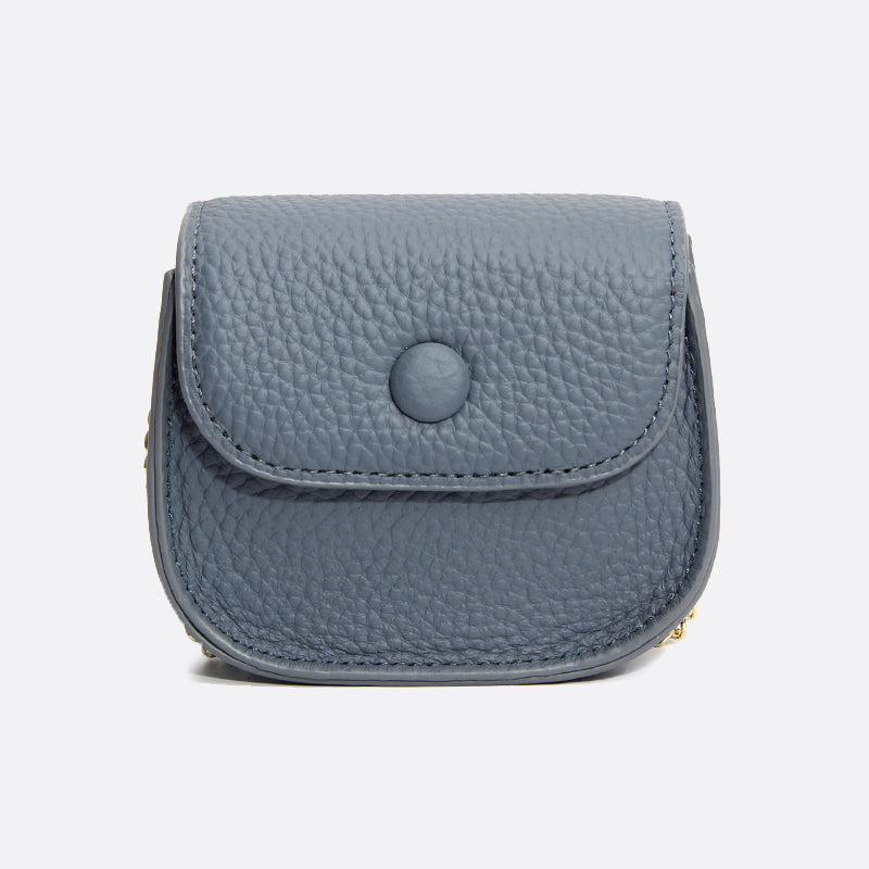 Women's genuine cowhide leather pouch Kloud V2 design with sling
