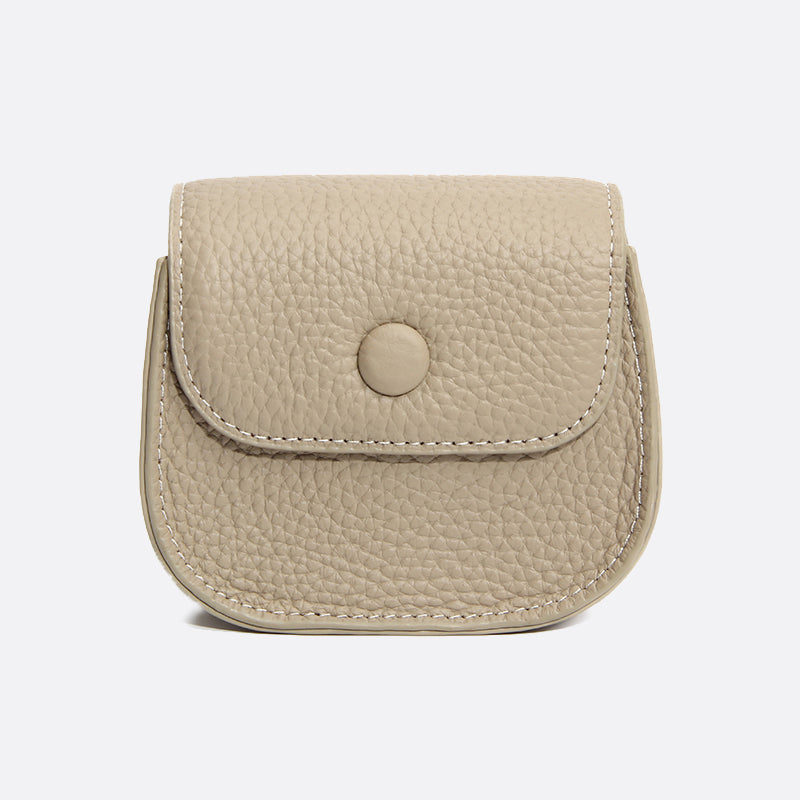 Women's genuine cowhide leather pouch Kloud V2 design with sling