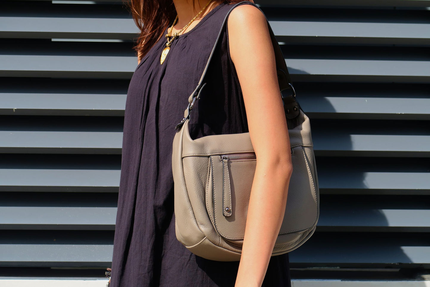 Women's genuine cowhide leather handbag Bora V5 design